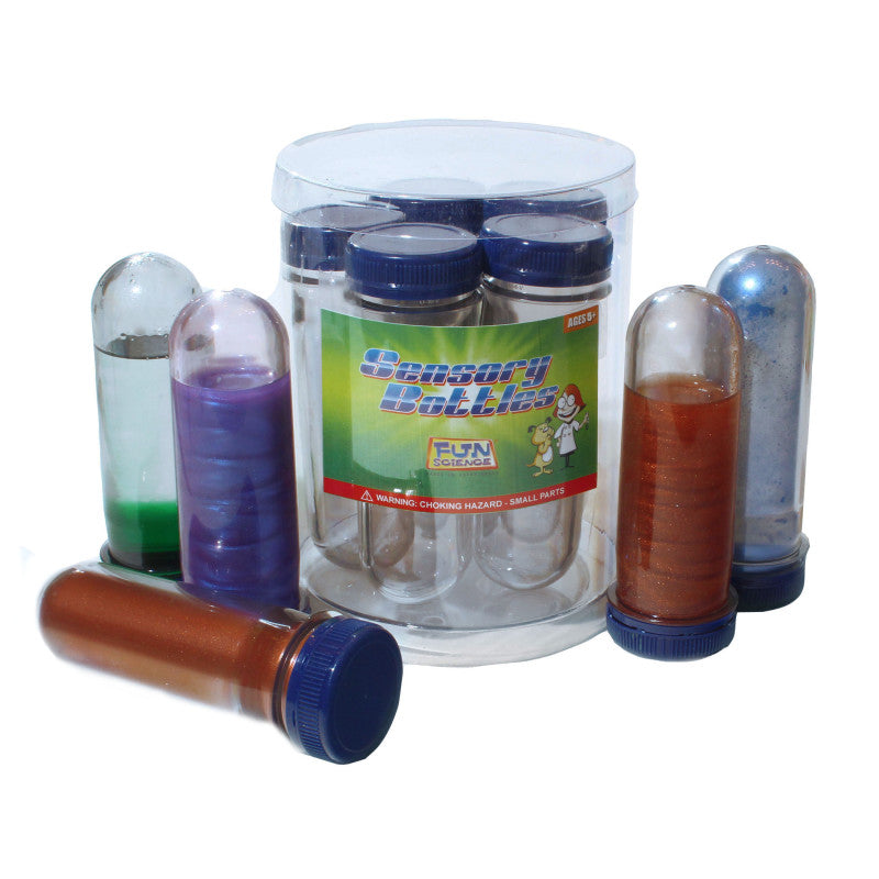 FUN SCIENCE - Jumbo Sensory Bottles, 5-pack