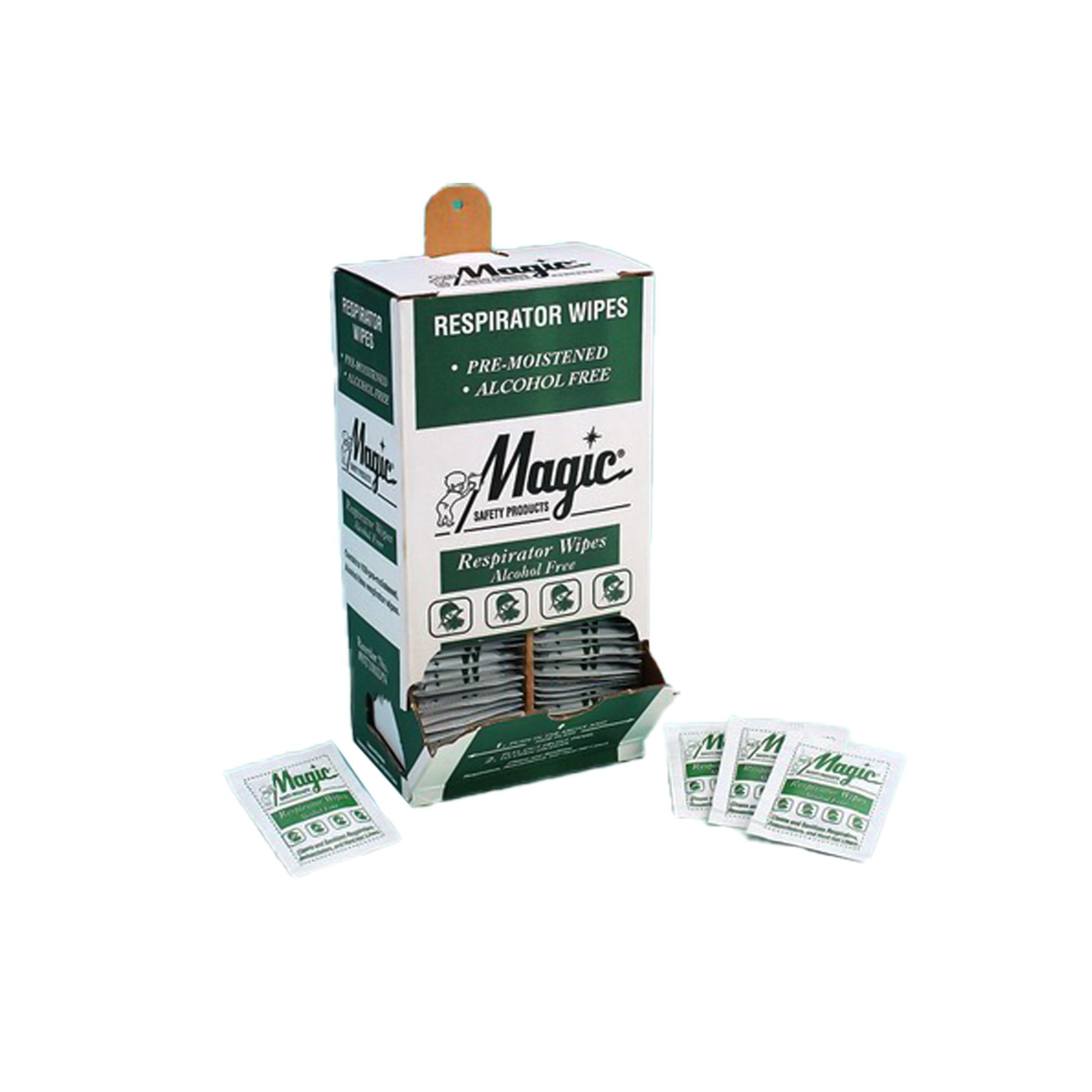 Braco Manufacturing - Magic™ Surface Disinfectant Premoistened Manual Pull Wipe 100 Count Individual Packet NonSterile [100/BX]