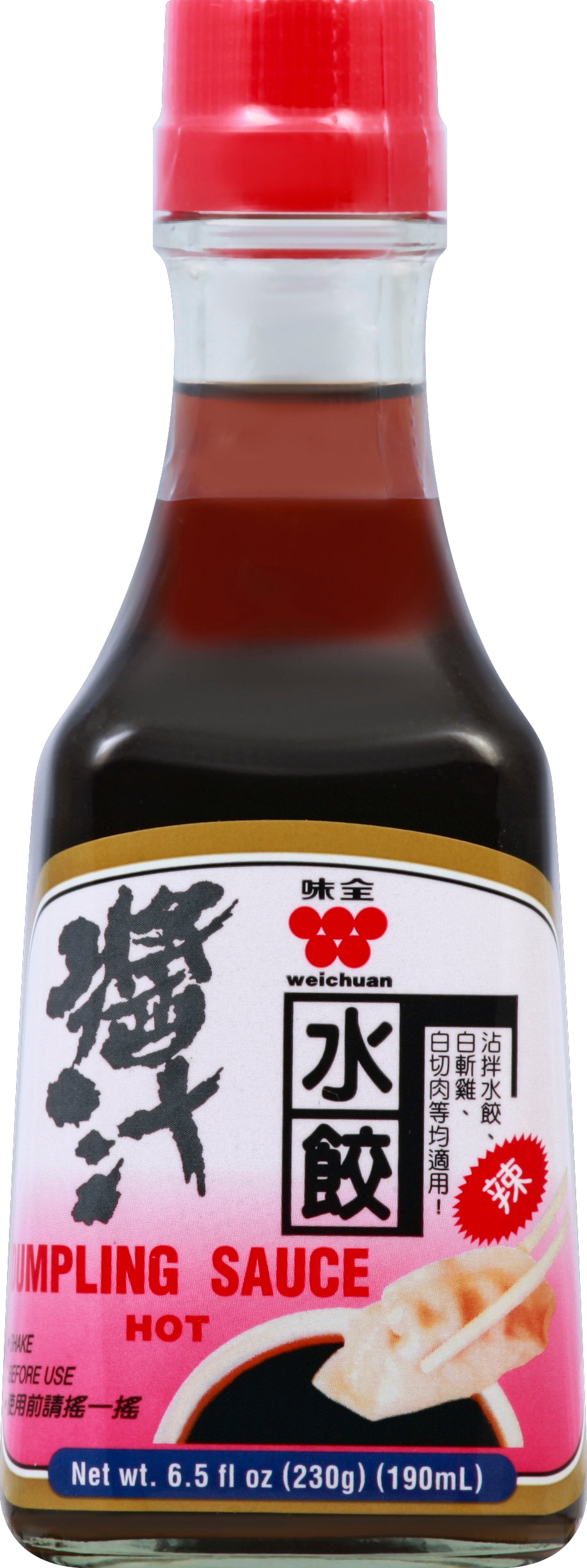 Wei-Chuan Dumpling Sauce 6.5 oz - Case of 12