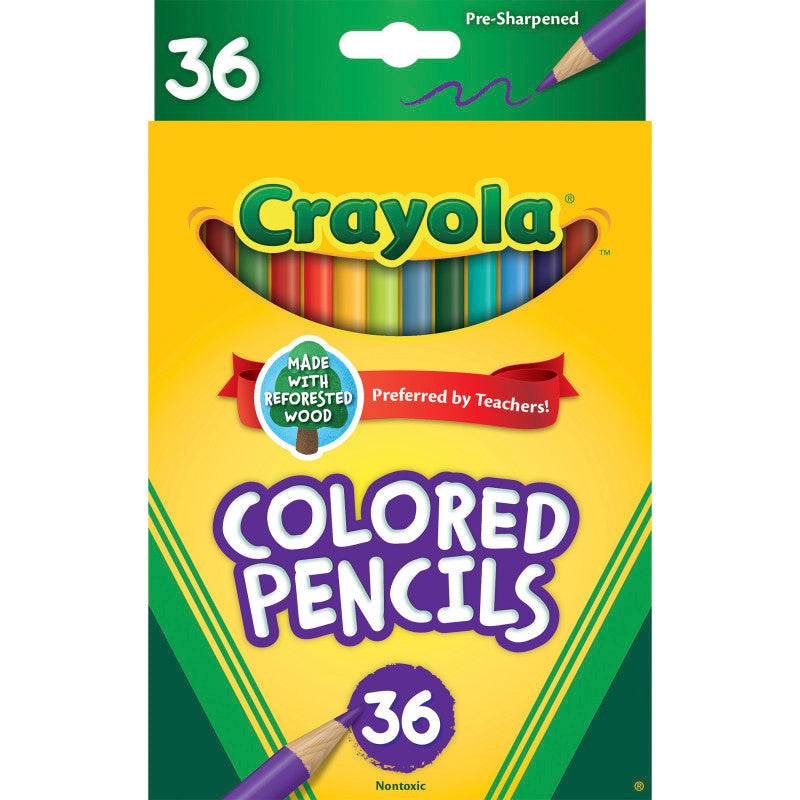 Colored Pencils, 36 Colors