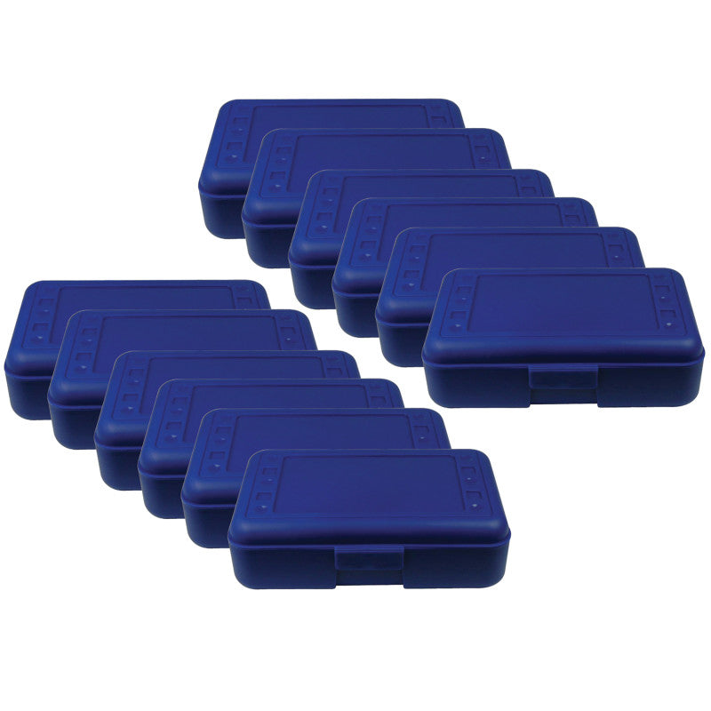 ROMANOFF - Pencil Box, Blue, Pack of 12