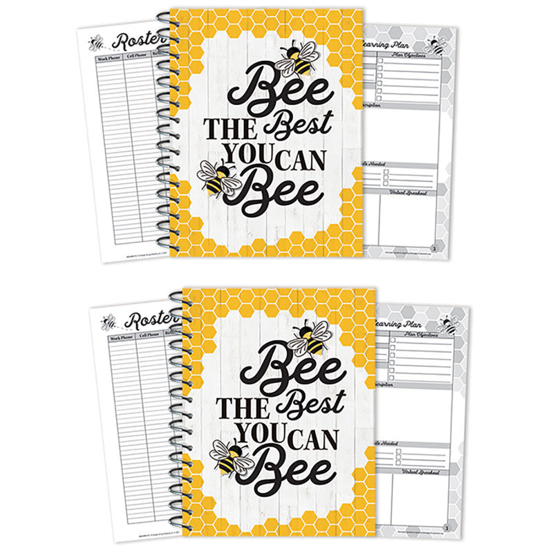 EUREKA - The Hive Lesson Plan Spiral Bound Book, Pack of 2