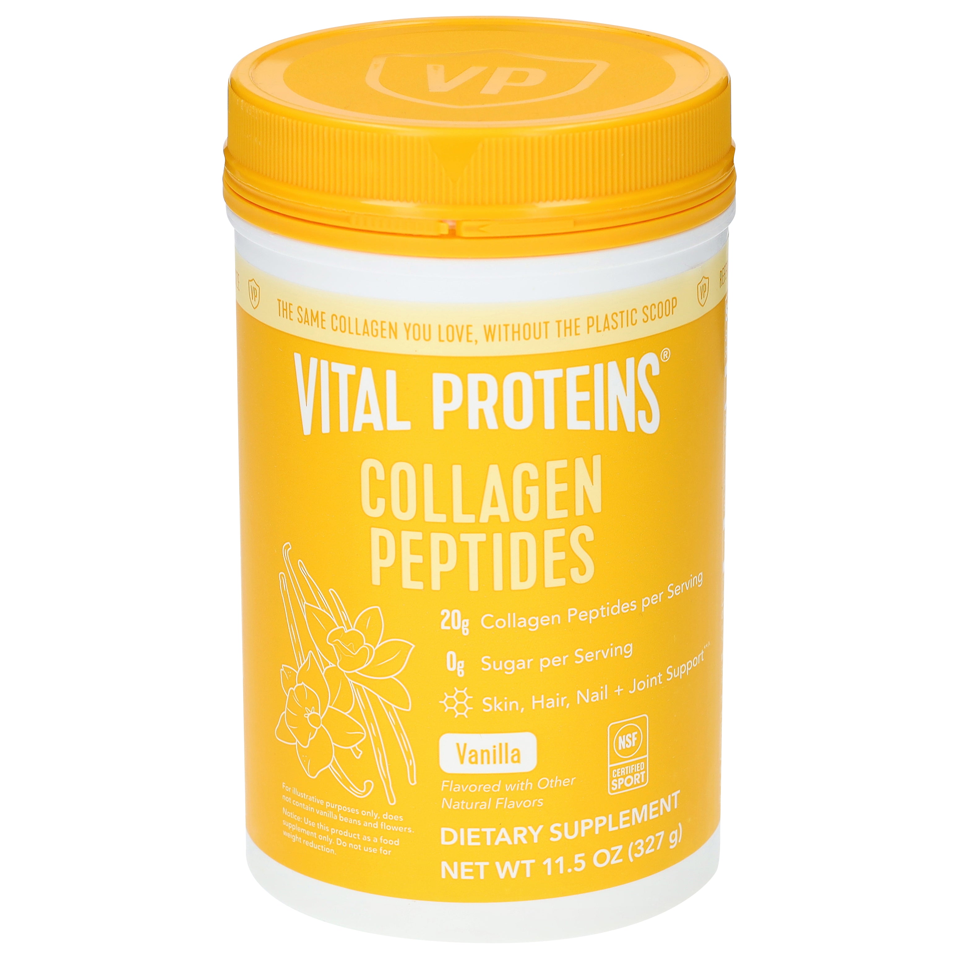 Vital Proteins Vanilla Collagen Peptides 11.5 oz - Case of 1