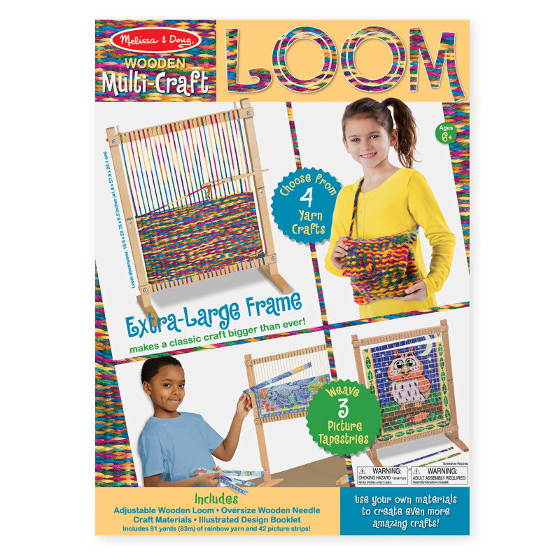 MELISSA & DOUG - Multi-Craft Weaving Loom