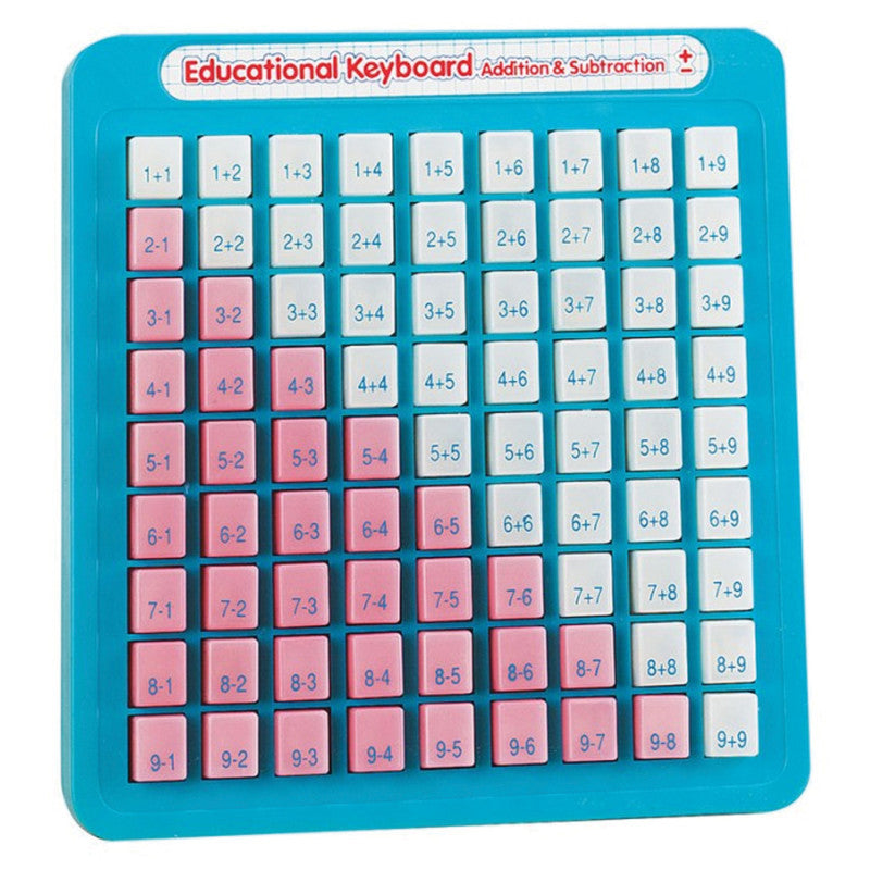 SMALL WORLD TOYS - Math Educational Keyboard - Addition/Subtraction