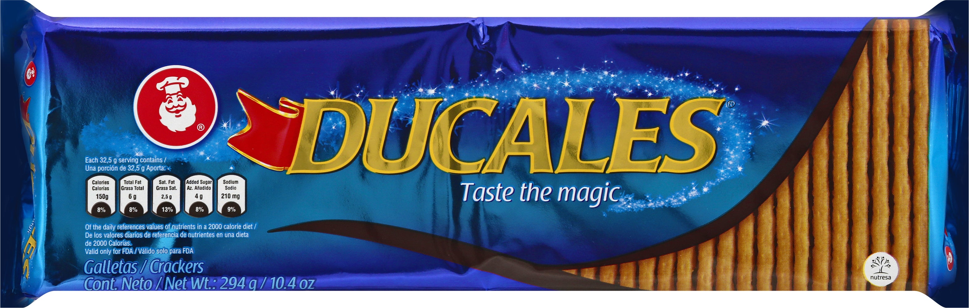 Ducales Crackers 294 gr - Case of 12