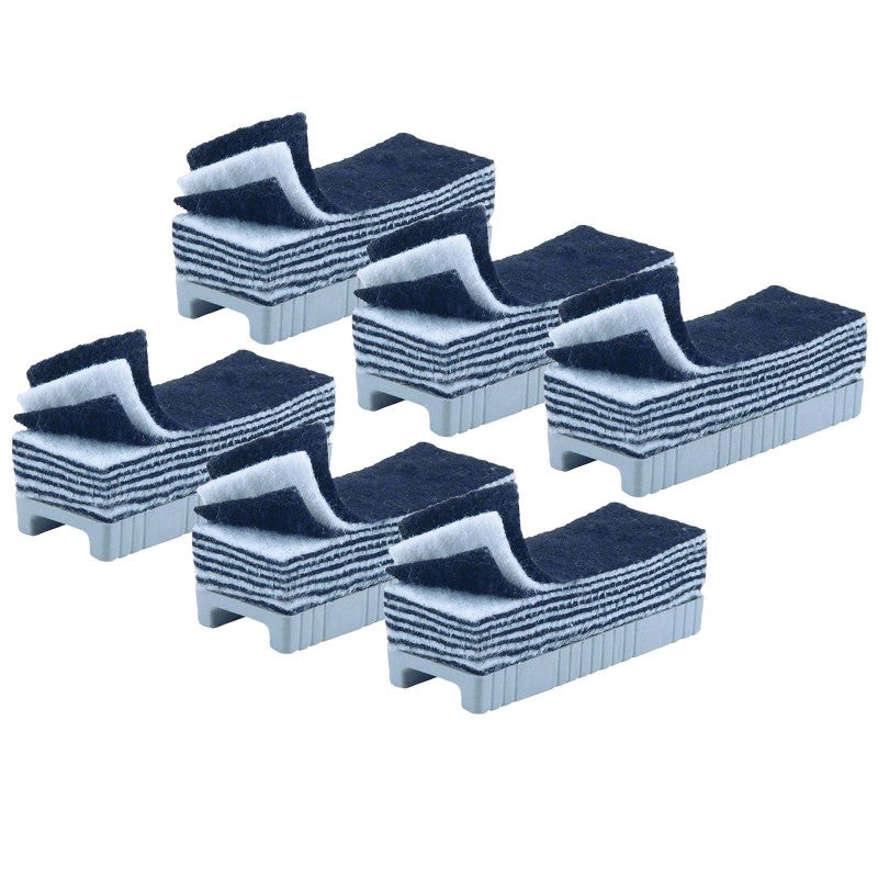 CHARLES LEONARD - Whiteboard Eraser, Peel Away Layers, 5" Felt, Pack of 6