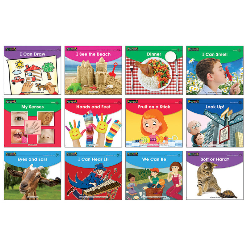 NEWMARK LEARNING - Early Rising Readers My Five Senses Theme Set