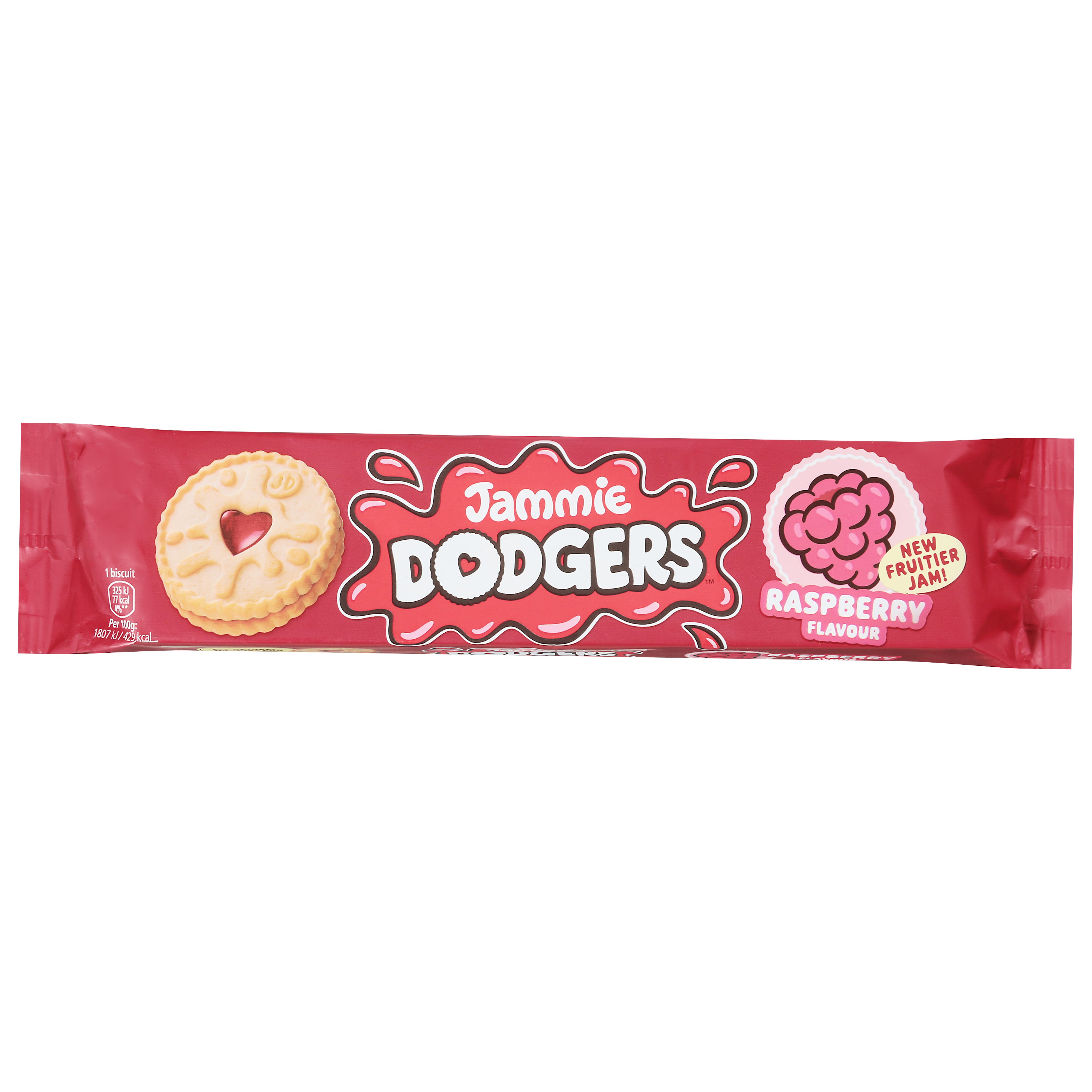 Jammie Dodgers Raspberry Flavour Cookies 4.94 oz - Case of 18