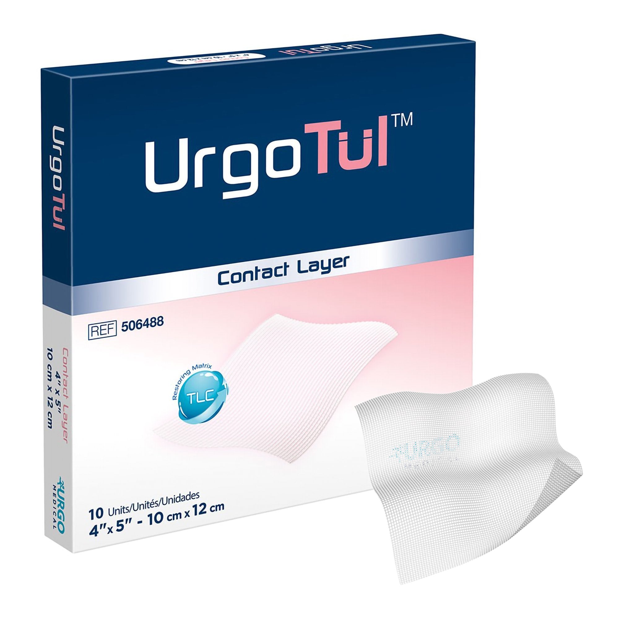 Urgo Medical North America LLC - Impregnated Contact Layer Dressing UrgoTul™ 4 X 5 Inch Sterile [1/EA]