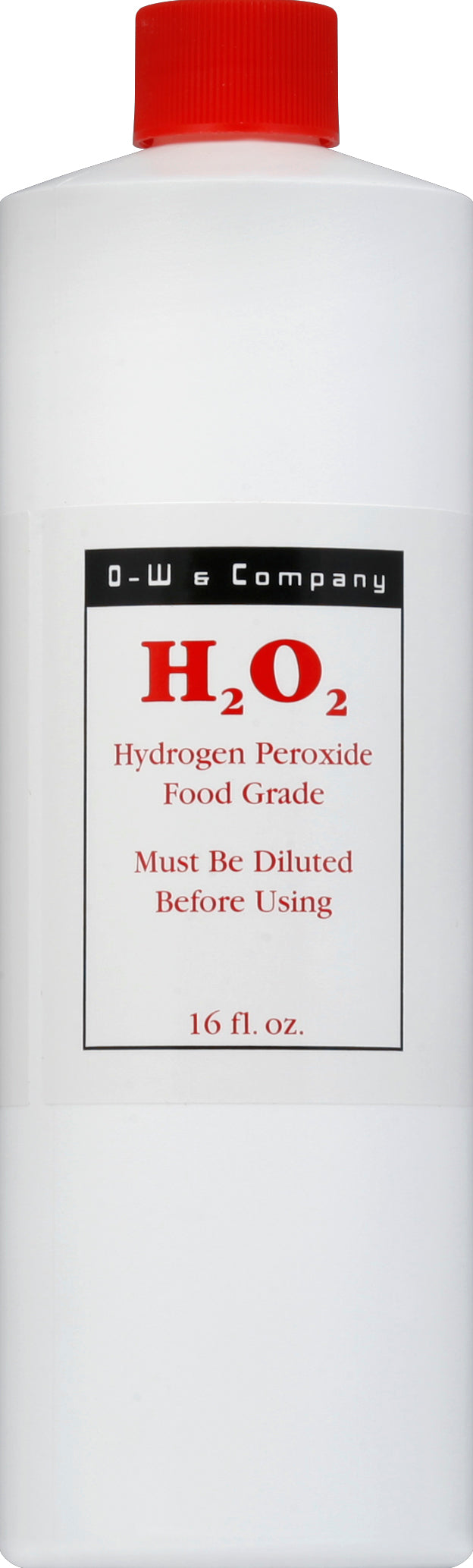 O W Hydrogen Peroxide 16 oz - Case of 1