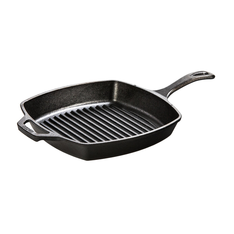 LODGE - Lodge Cast Iron Grill Pan Black