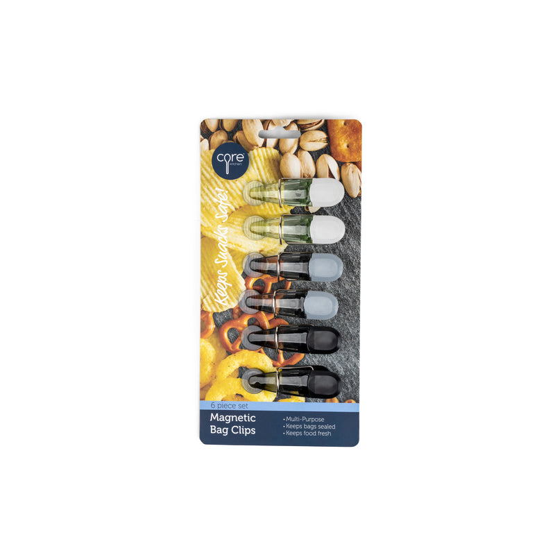 CORE KITCHEN - Core Kitchen Assorted Bag Clips 6 pk