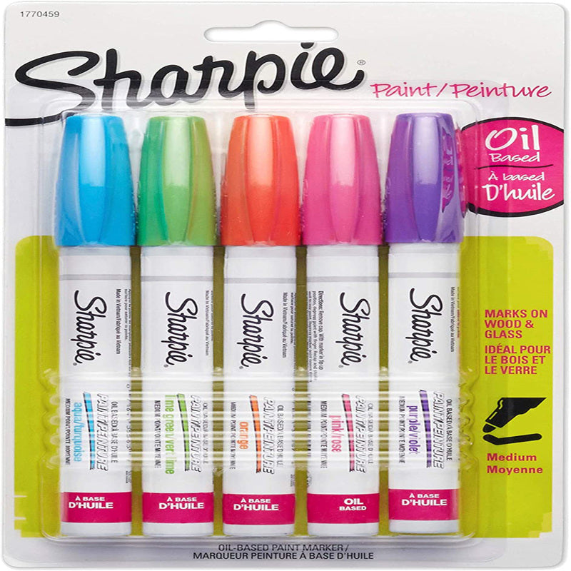 SHARPIE - Sharpie Assorted Medium Tip Paint Marker 5 pk - Case of 6 [1770459]