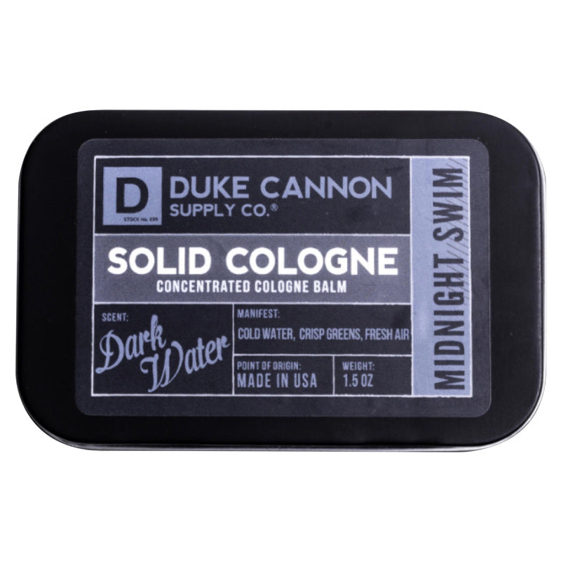 DUKE CANNON - Duke Cannon Midnight Swim Cologne 1.5 oz 1 pk