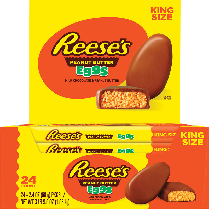 REESE'S - Reese's Peanut Butter Candy 2.4 oz - Case of 24