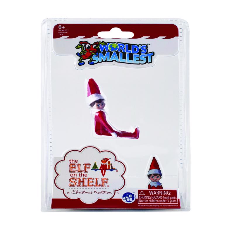 WORLD'S SMALLEST - World's Smallest Elf on the Shelf Red