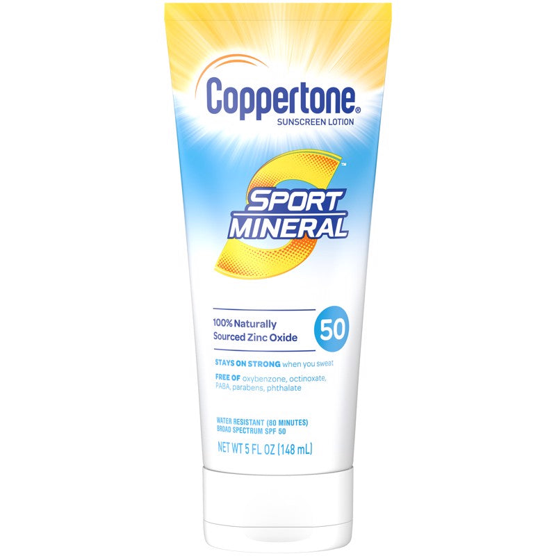 COPPERTONE - Coppertone Sport Mineral Sunscreen Lotion 5 oz 1 pk