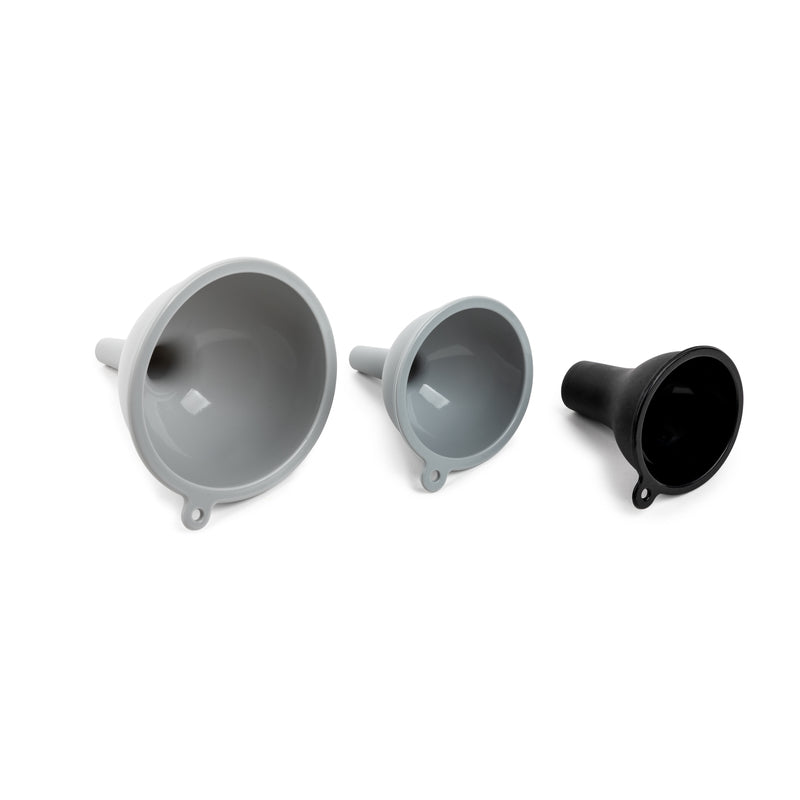 CORE KITCHEN - Core Kitchen Assorted Silicone Funnel Set