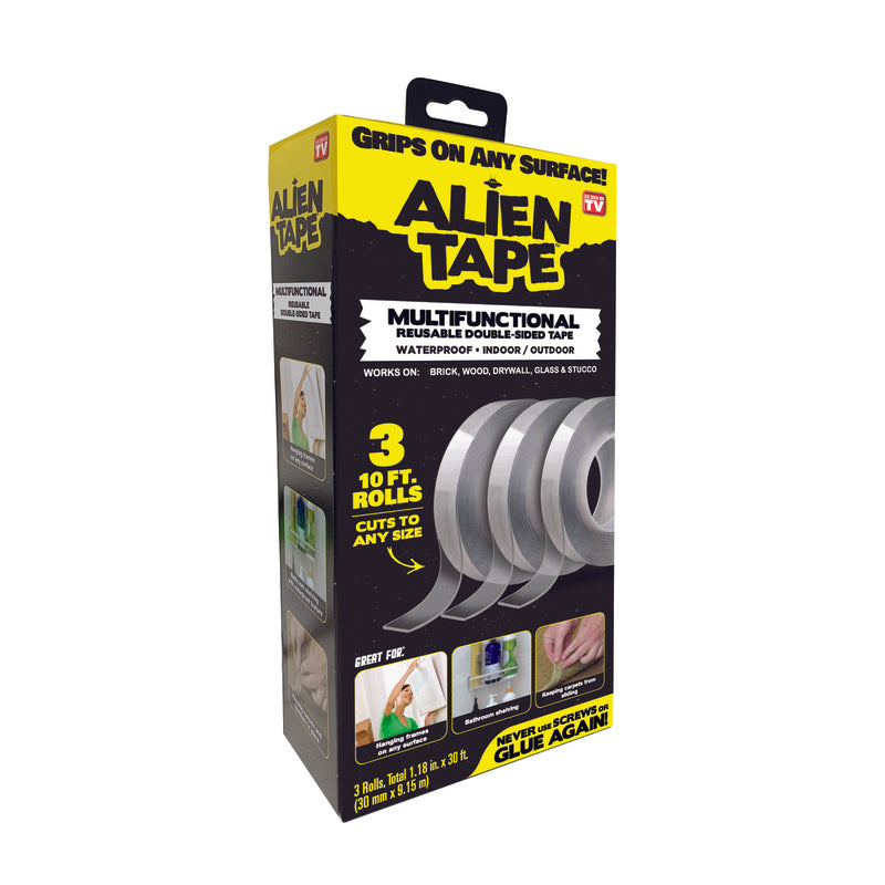 ALINE TAPE - Alien Tape 10 ft. L Double Sided Tape Clear