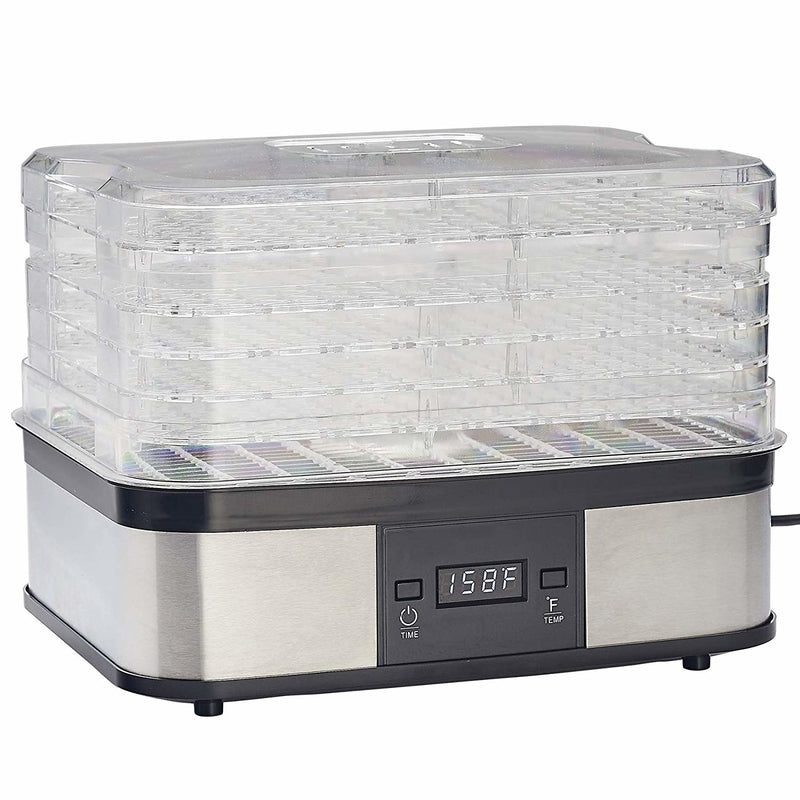 LEM - LEM Black/Silver 3.5 sq ft Food Dehydrator