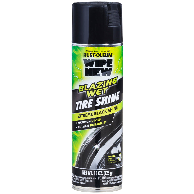 RUST-OLEUM - Rust-Oleum Wipe New As Seen on TV Tire Shine 15 oz - Case of 6