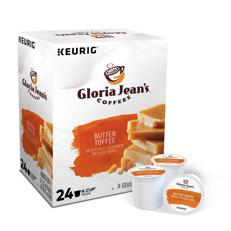 KEURIG - Keurig Gloria Jean's Butter Toffee Coffee K-Cups 24 pk