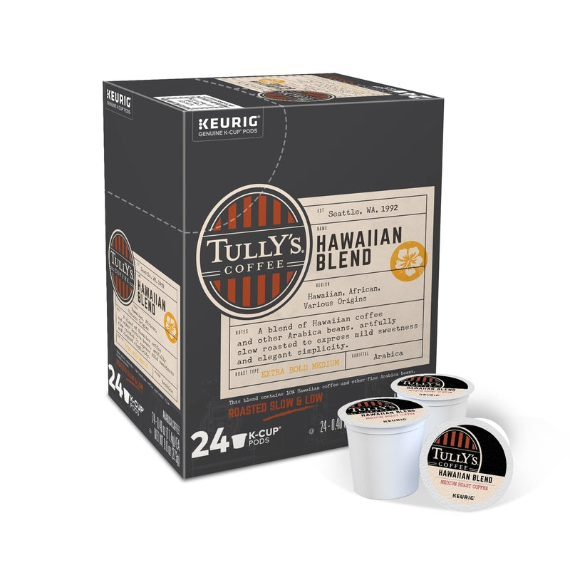 KEURIG - Keurig Tullys Hawaiian Blend Coffee K-Cups 24 pk