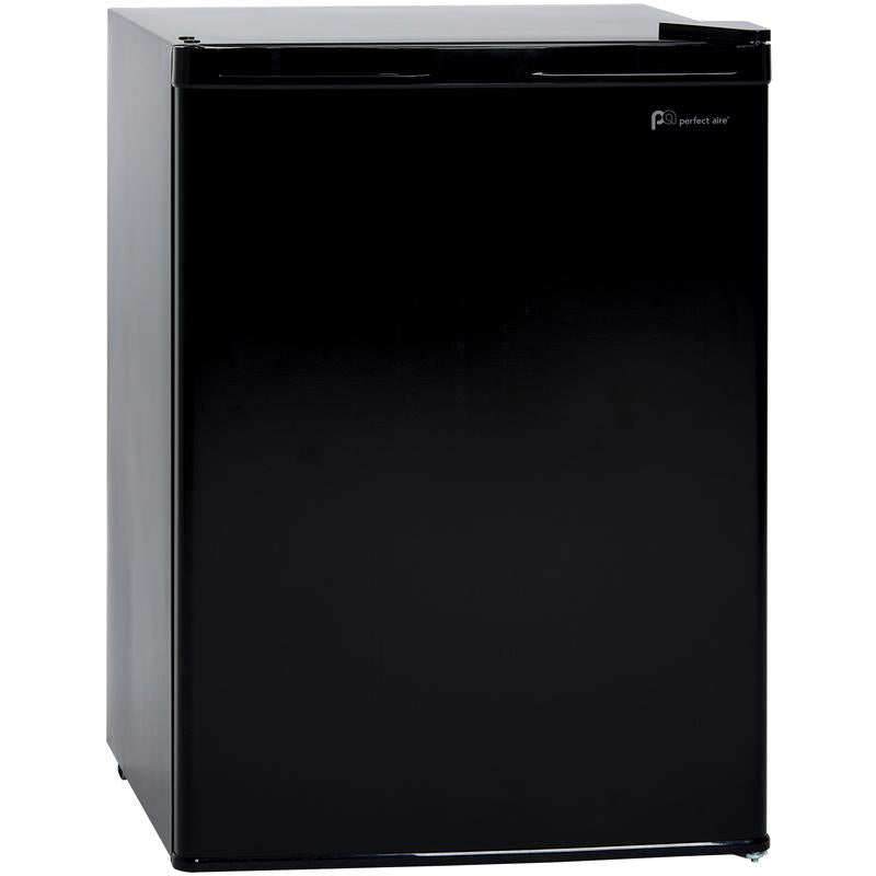 PERFECT AIRE - Perfect Aire 2.6 cu ft Black Steel Mini Refrigerator 110 W