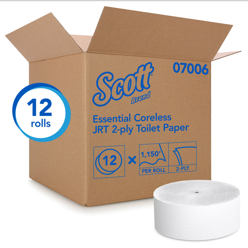 SCOTT - Scott Essential Coreless Toilet Paper 12 Rolls