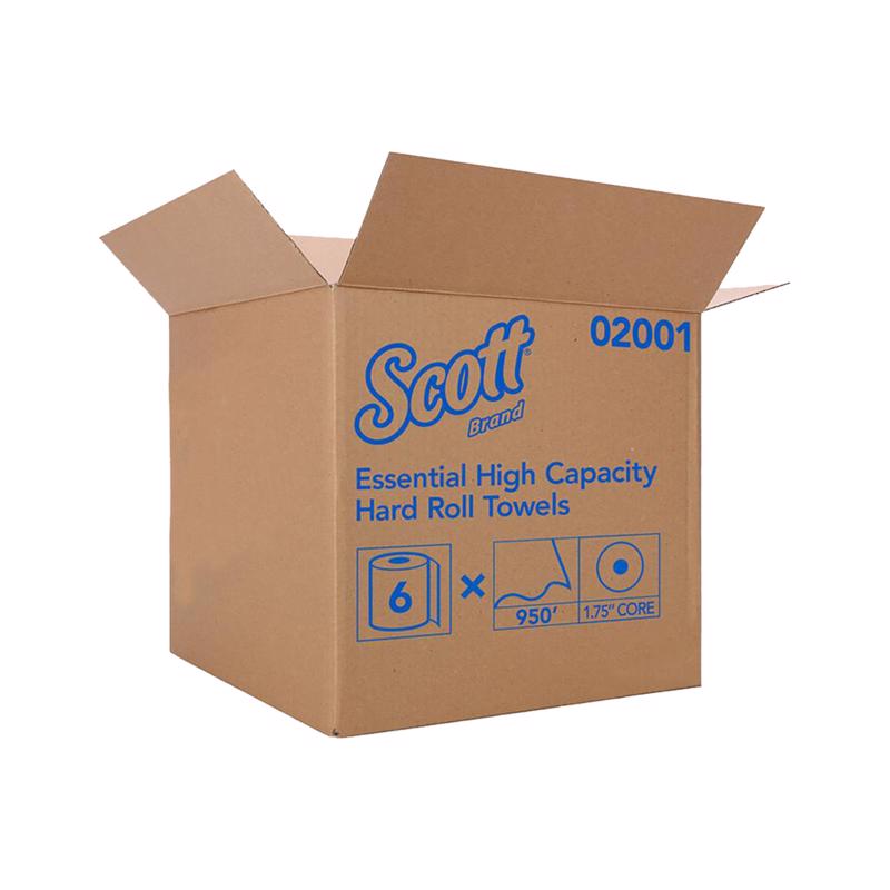 SCOTT - Scott Essential Hard Roll Towels 1 ply 6 pk