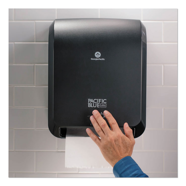 Georgia Pacific Professional - Pacific Blue Ultra Paper Towel Dispenser, Automated, 12.9 x 9 x 16.8, Black