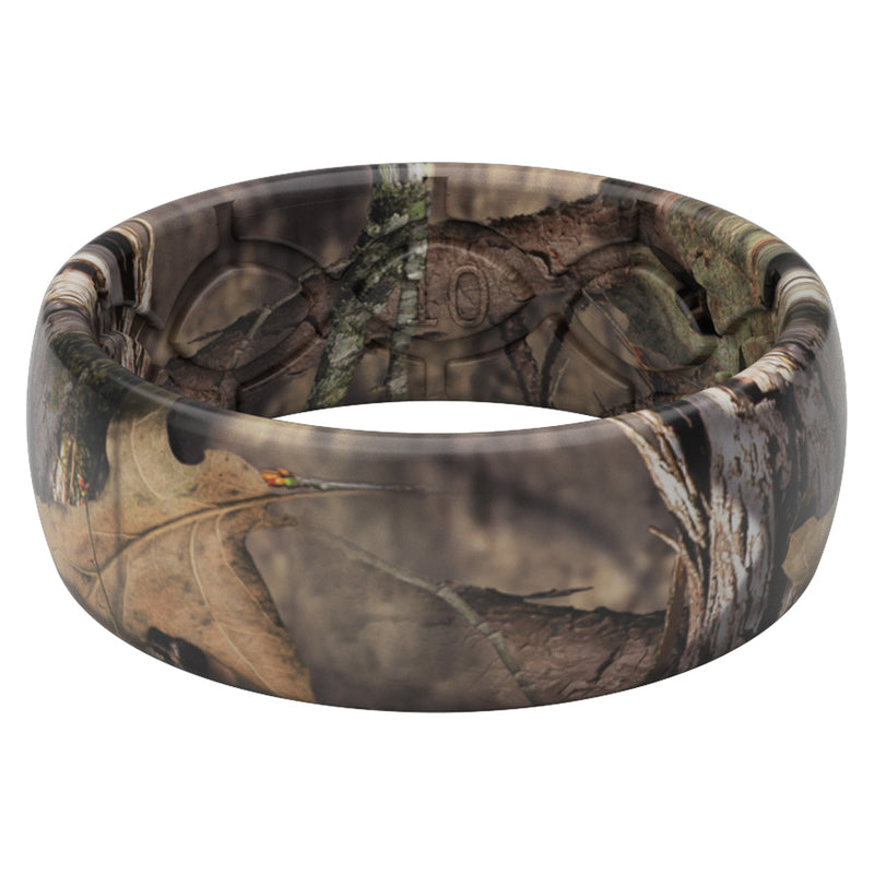 GROOVE LIFE - Groove Life Mossy Oak Unisex Original Camo Round Brown Ring Silicone Water Resistant Size 11