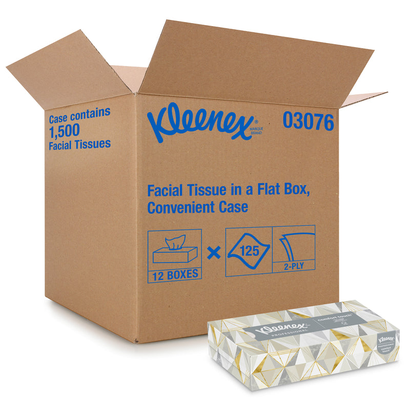 KLEENEX - Kleenex Professional 125 ct Facial Tissue - Case of 12