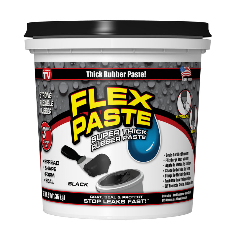 FLEX SEAL FAMILY OF PRODUCTS - Flex Seal Family of Products Flex Paste Rubber Paste Rubber Paste 1 pk [PFSBLKR32]
