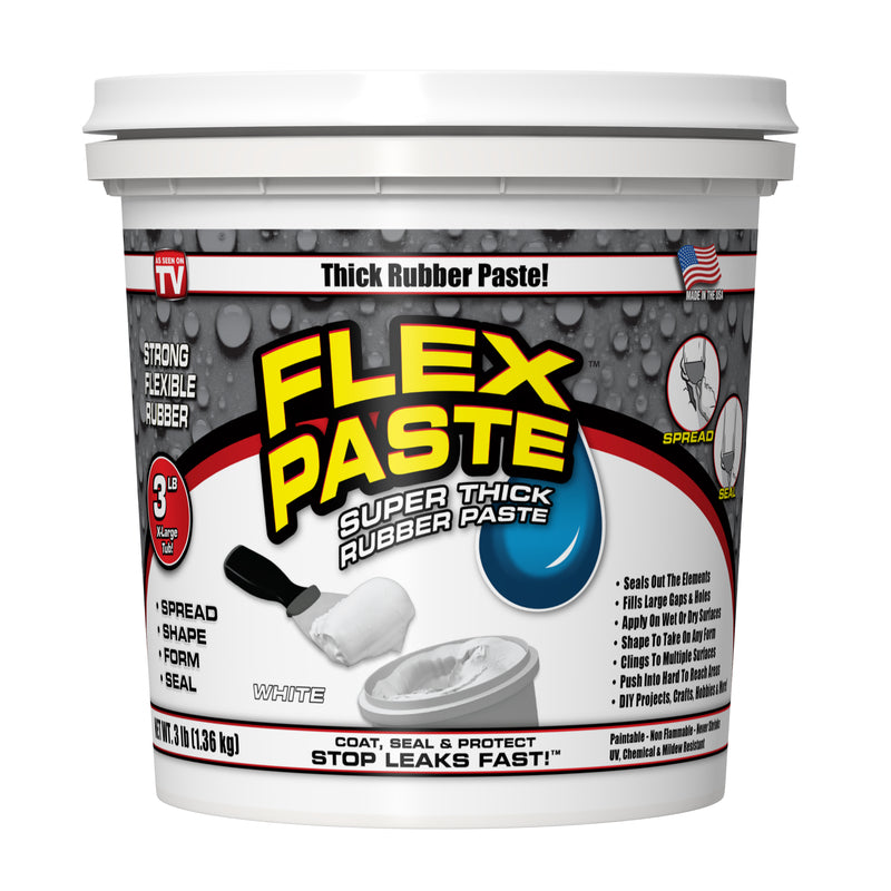 FLEX SEAL FAMILY OF PRODUCTS - Flex Seal Family of Products Flex Paste Rubber Paste Rubber Paste 1 pk [PFSWHTR32]