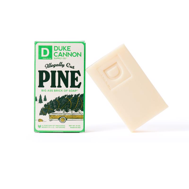 DUKE CANNON - Duke Cannon Illegally Cut Pine Scent Soap Bar 10 oz 1 pk