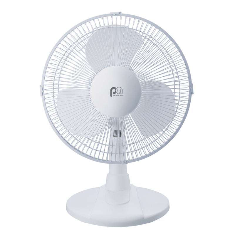 PERFECT AIRE - Perfect Aire 18.5 in. H X 12 in. D 3 speed Oscillating Table Fan