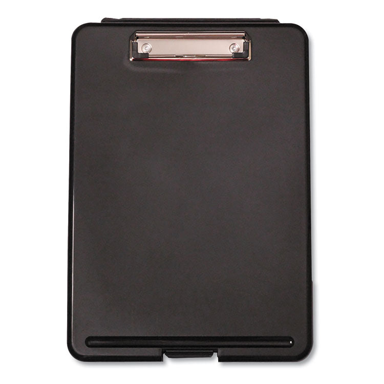 Universal - Storage Clipboard, 0.5" Clip Capacity, Holds 8.5 x 11 Sheets, Black