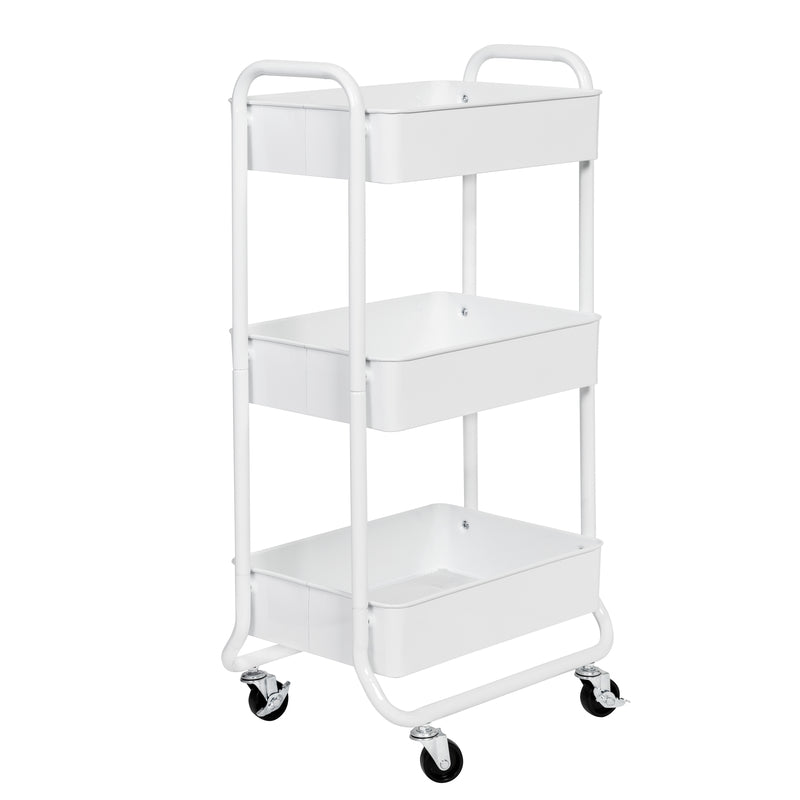 HONEY-CAN-DO - Honey-Can-Do 32.68 in. H X 12.99 in. W X 16.65 in. D Utility Cart