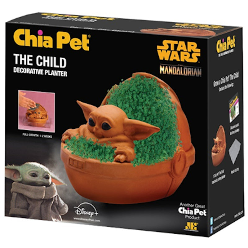CHIA PET - Chia Pet The Mandalorian - The Child Baby Yoda Decorative Planter Clay 1 pc