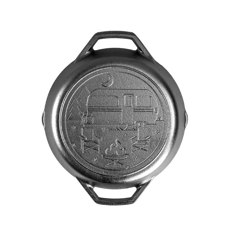 LODGE - Lodge Wanderlust Cast Iron Baking Pan 10.25 in. Black