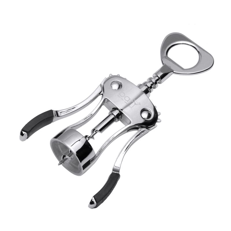 BARY3 - BarY3 Black/Silver Zinc Alloy Wing Corkscrew