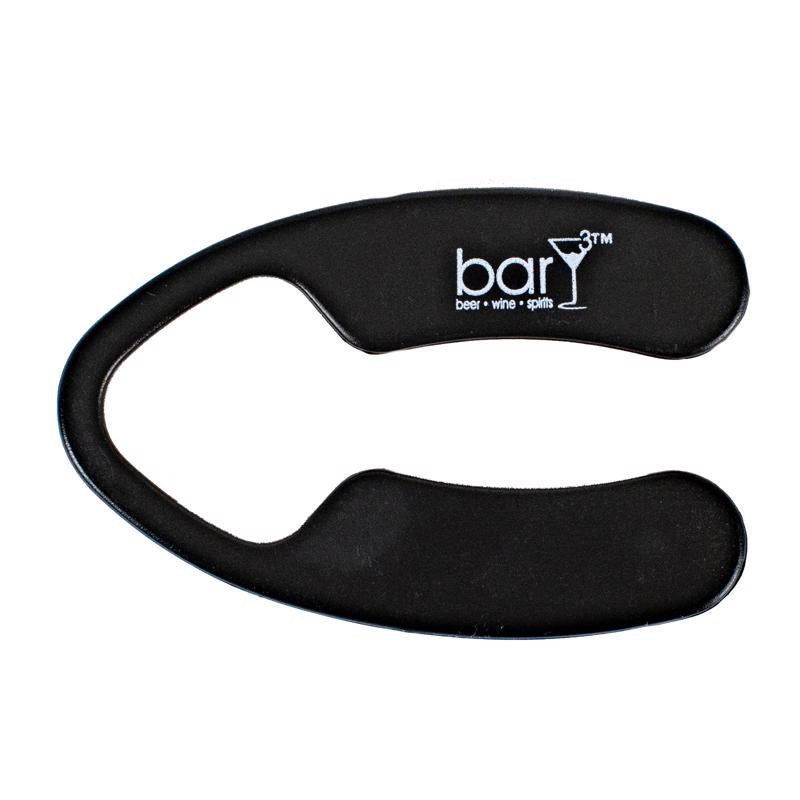 BARY3 - BarY3 Black Plastic/Stainless Steel Foil Cutter