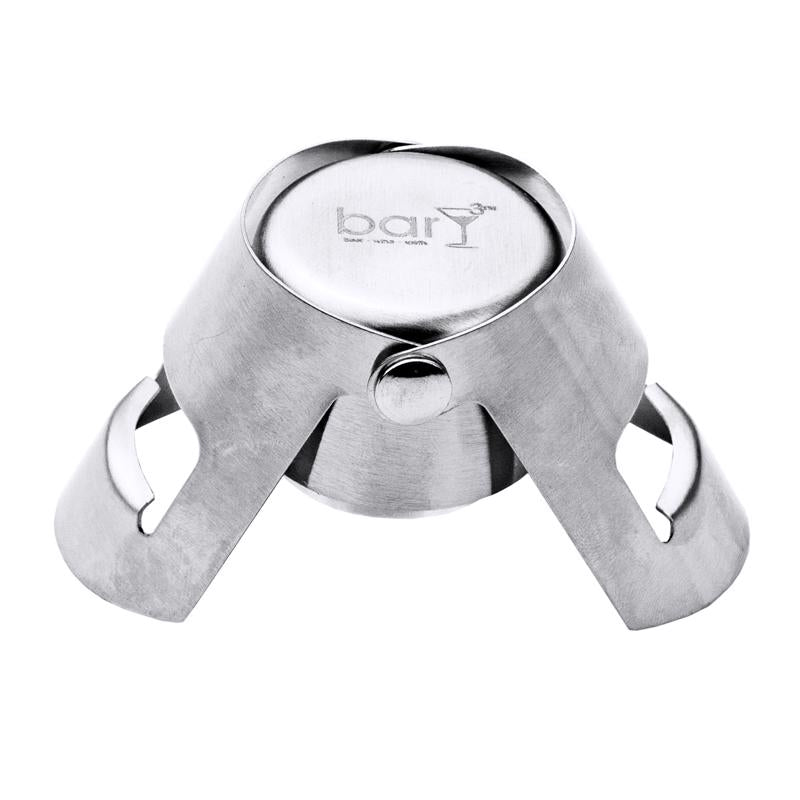 BARY3 - BarY3 Silver Stainless Steel Bottle Stopper