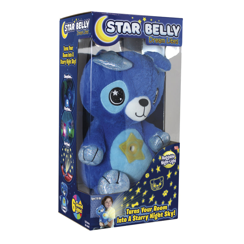 STAR BELLY - Star Belly Dream Lites Puppy Night Light Plush Blue