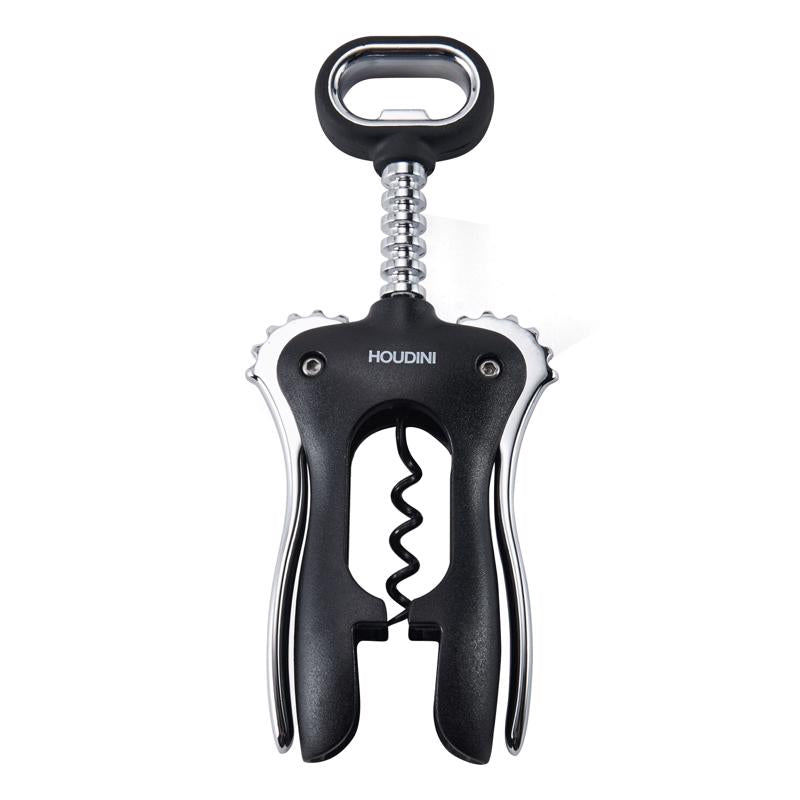 HOUDINI - Houdini Black Stainless Steel Wing Corkscrew