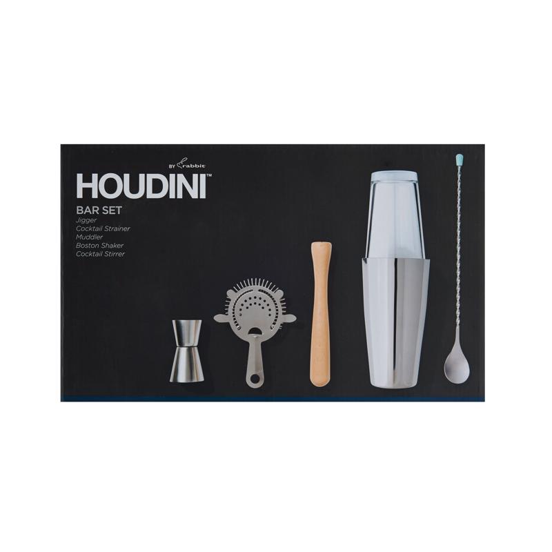 HOUDINI - Houdini Assorted Stainless Steel Bar Tool Set