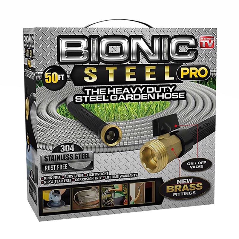 BIONIC STEEL - Bionic Steel Pro 5/8 in. D X 50 ft. L Heavy Duty Commercial Grade Garden Hose