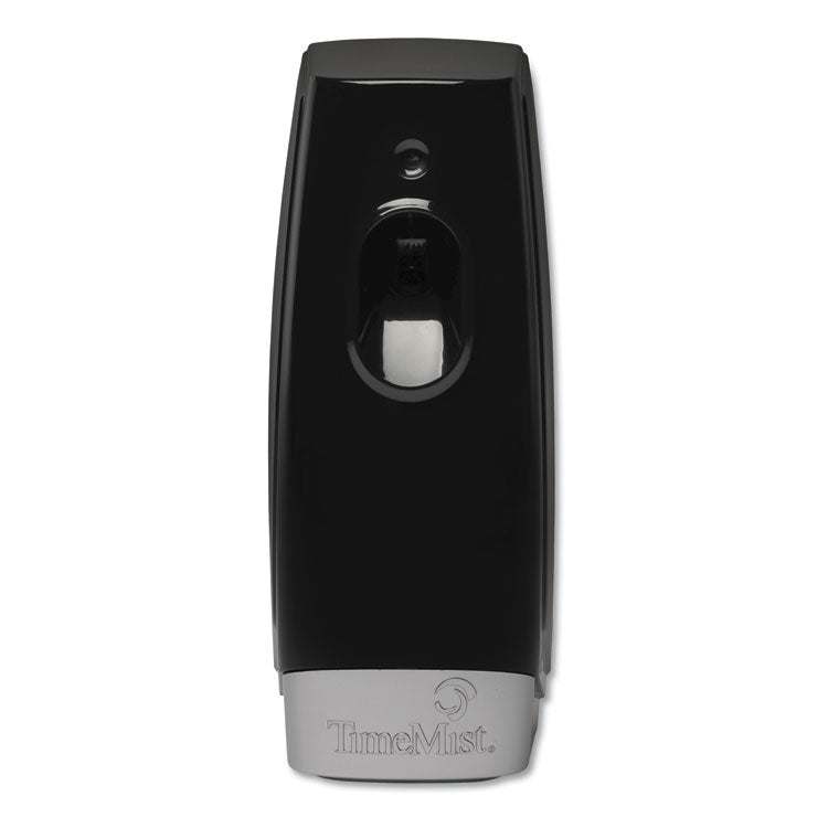 TimeMist - Settings Metered Air Freshener Dispenser, 3.4" x 3.4" x 8.25", Black